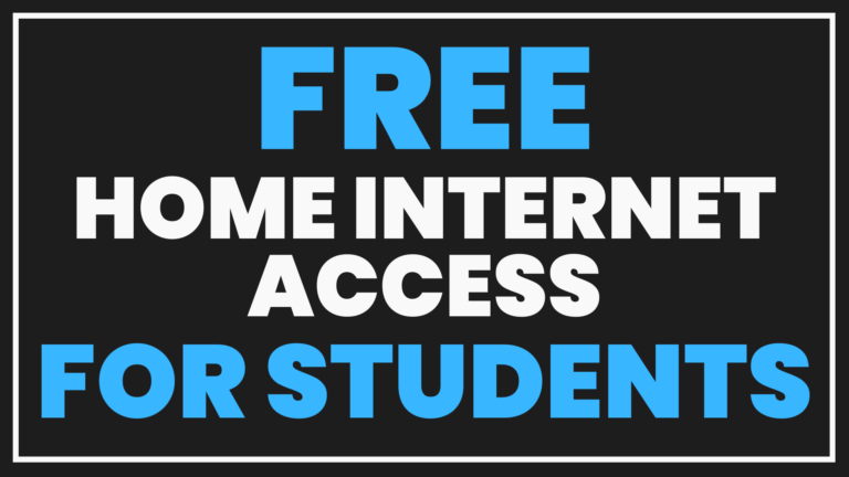 Free home internet access for students