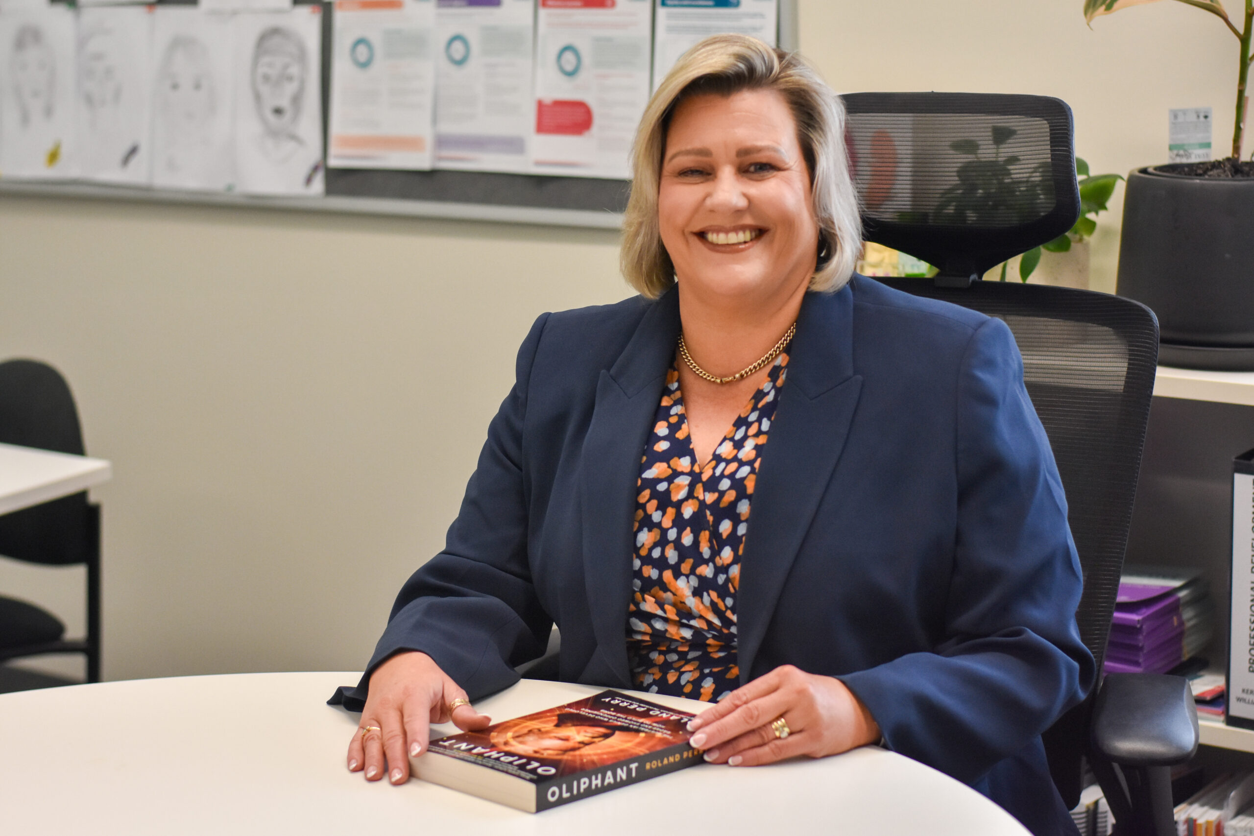 Kerry Williams, Principal of Mark Oliphant College