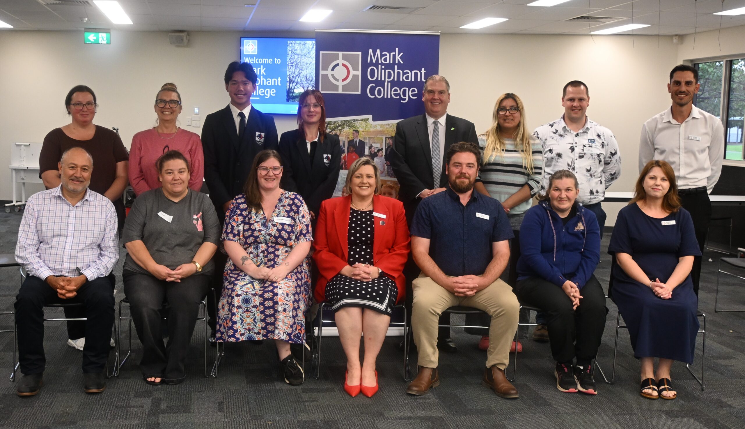 Members of the 2026 Mark Oliphant College Governing Council
