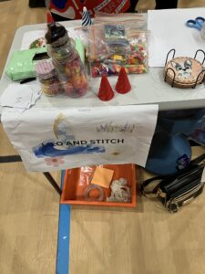 Student stall selling craft items and treats at Year 6 Enterprise Day