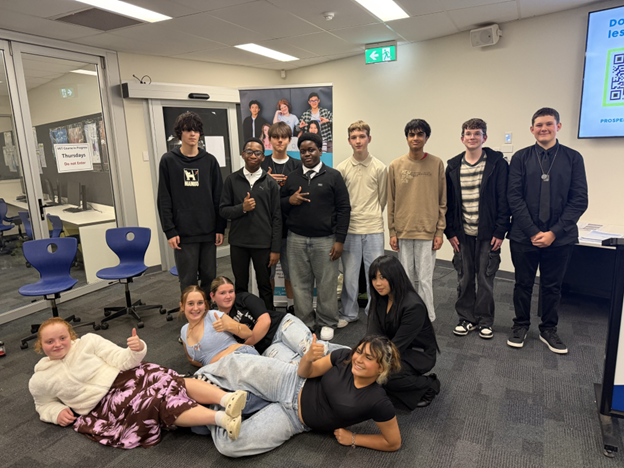Students at the Youth Opportunities graduation